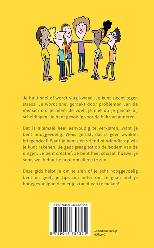 Achterkant van Help! Ik ben hooggevoelig!