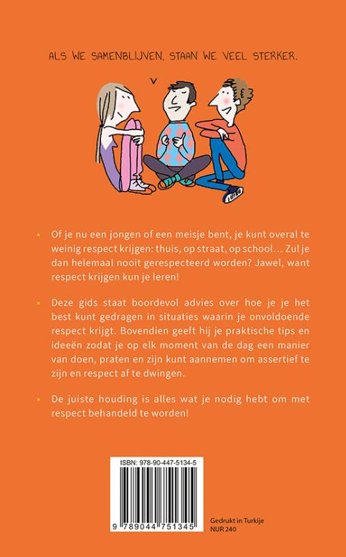 Achterkant van Respect geven en krijgen, hoe doe je dat?