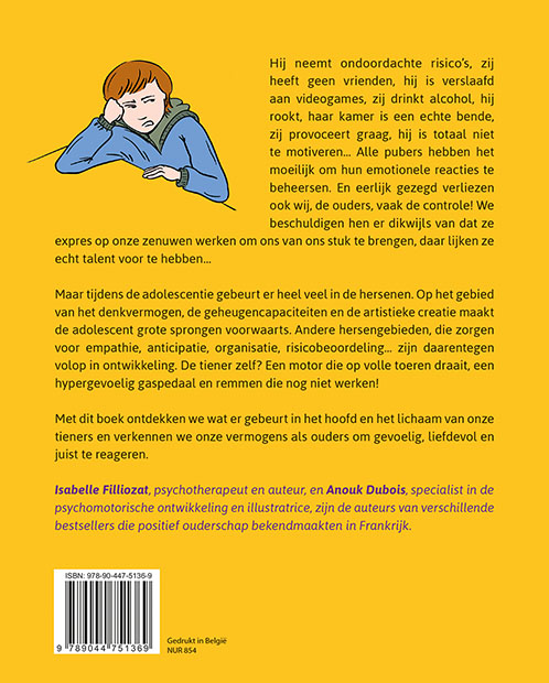 Achterkant van Eerste hulp bij pubergedrag