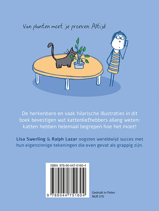 Achterkant van Zo denken katten