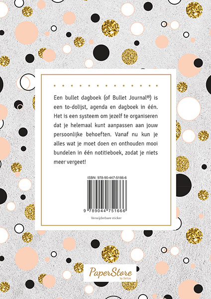 Achterkant van Mijn bullet dagboek