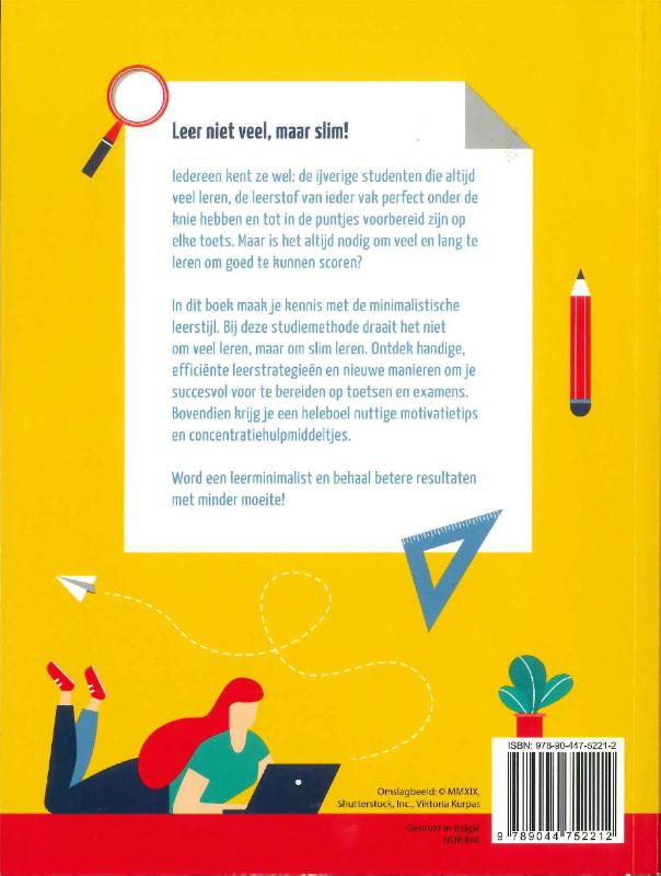 Achterkant van Slimmer studeren