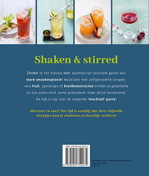 Achterkant van Mocktails