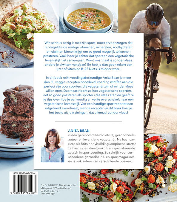 Achterkant van Vegetarisch koken voor sporters
