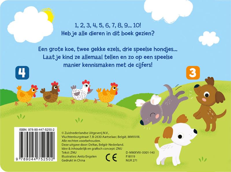 Achterkant van Mijn eerste telboek