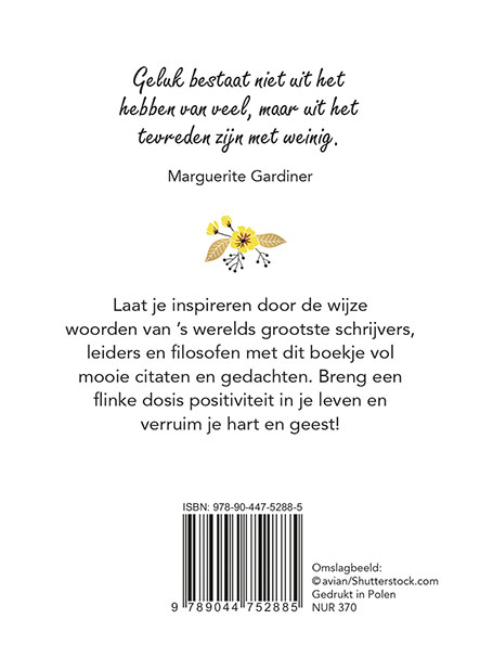 Achterkant van Geluk