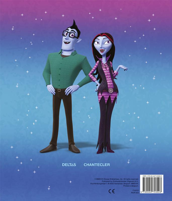Achterkant van Vampirina