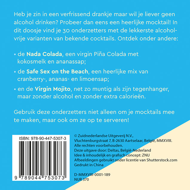 Achterkant van Mocktails