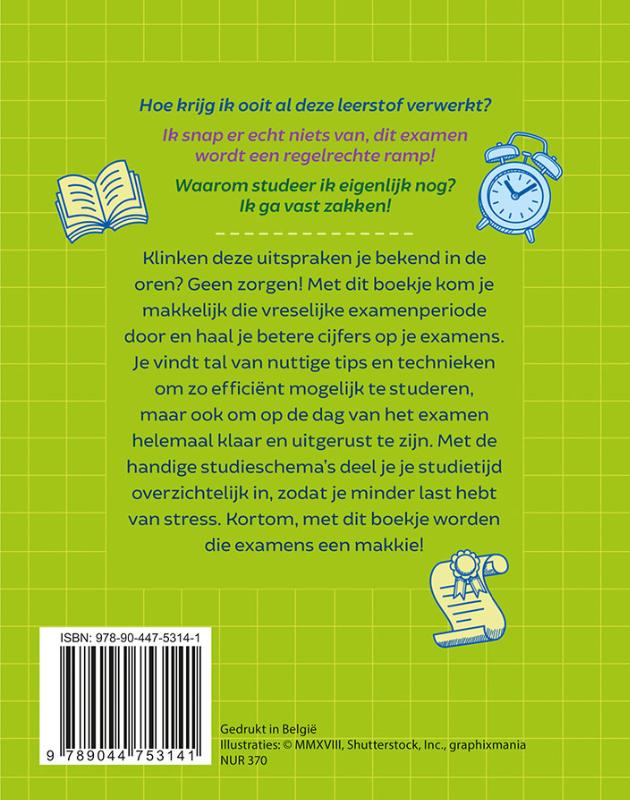 Achterkant van De allerbeste examentips