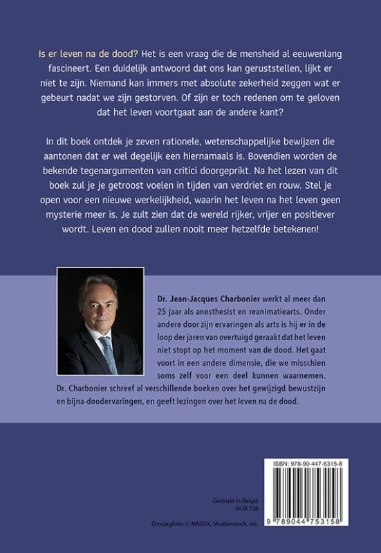 Achterkant van Is er leven na de dood?