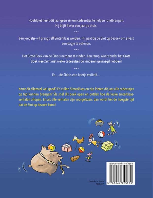 Achterkant van Het leukste Sinterklaas voorleesboek