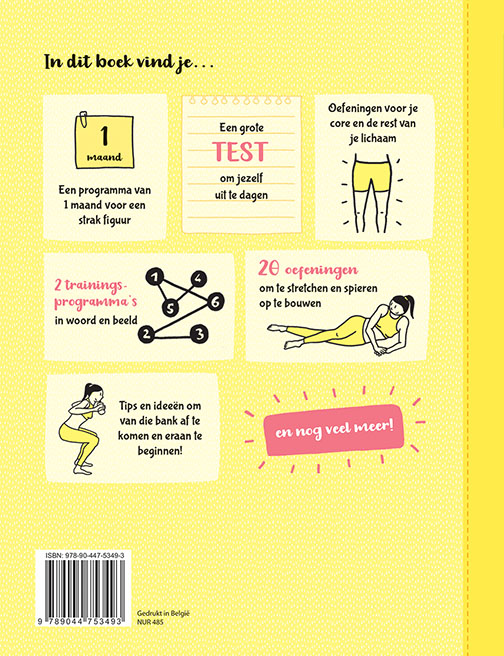 Achterkant van Core training
