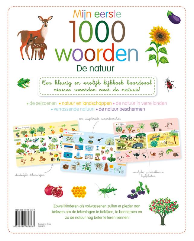Achterkant van Mijn eerste 1000 woorden