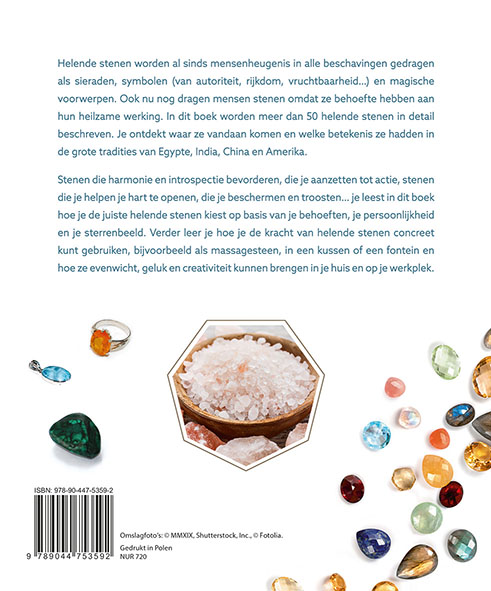 Achterkant van De kracht van helende stenen