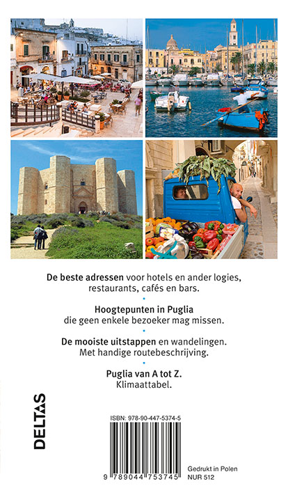Achterkant van Merian live - Puglia