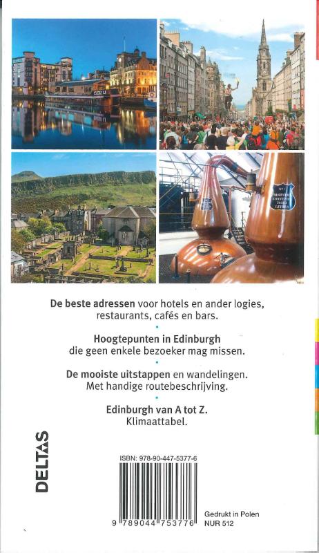Achterkant van Edinburgh