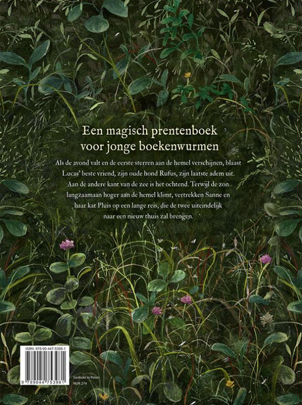 Achterkant van De lange reis