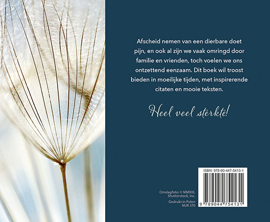 Achterkant van Met oprechte deelneming