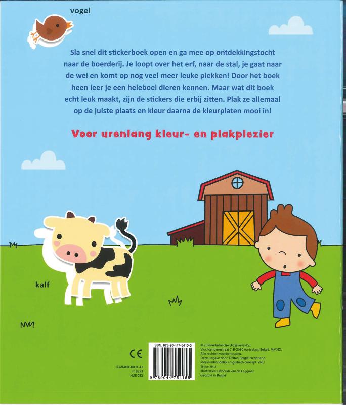 Achterkant van 3-5 jaar