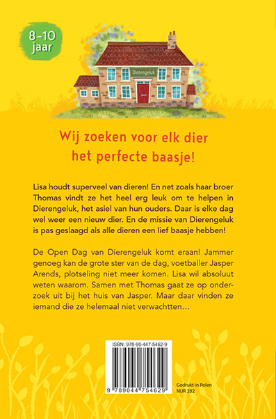 Achterkant van Poes is alleen