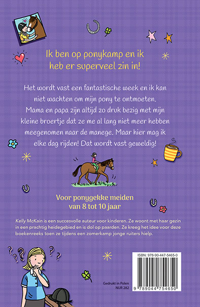 Achterkant van Het dagboek van Mila