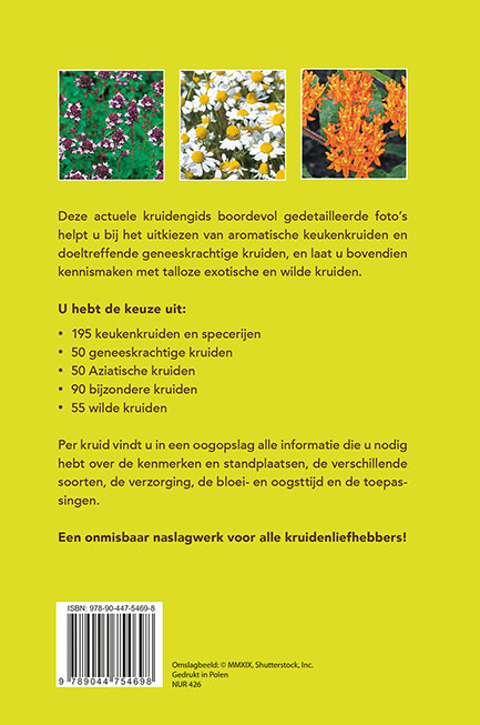 Achterkant van De complete kruidenwijzer