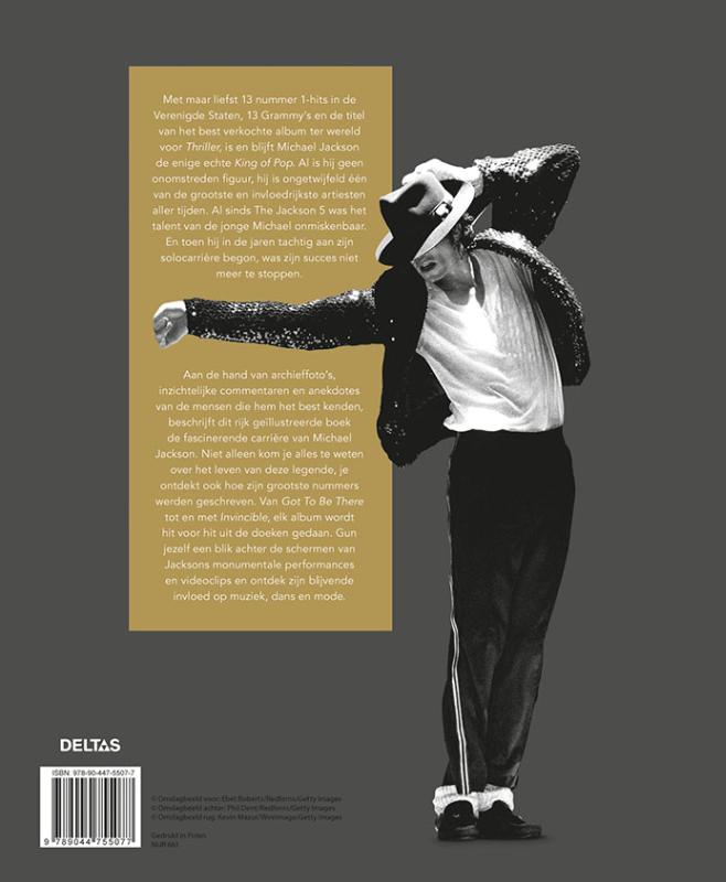 Achterkant van Michael Jackson De complete geïllustreerde biografie