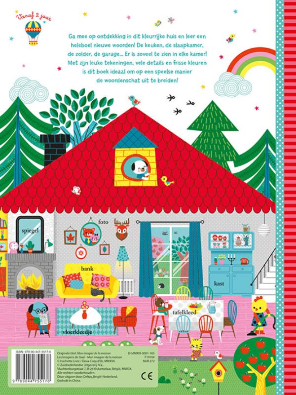 Achterkant van Mijn kijkwoordenboek - Ons huis