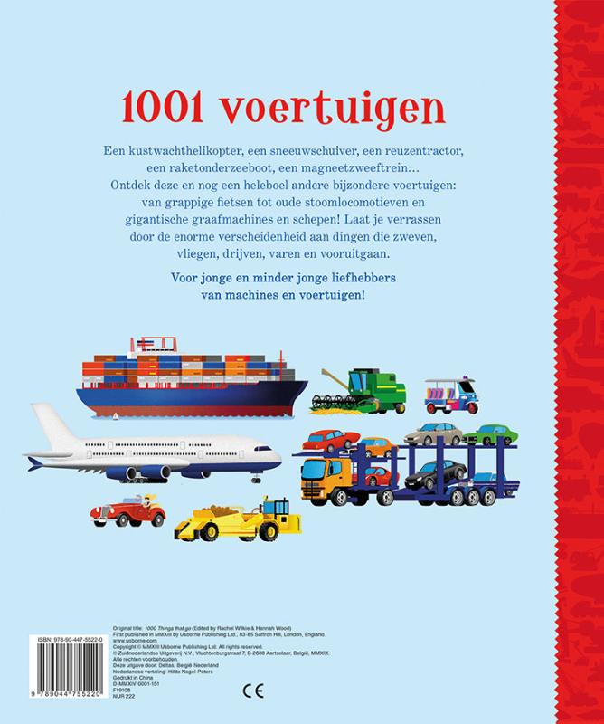 Achterkant van 1001 voertuigen