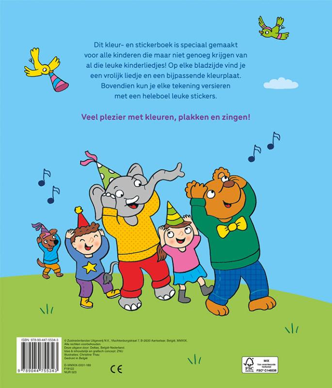 Achterkant van 3-5 jaar