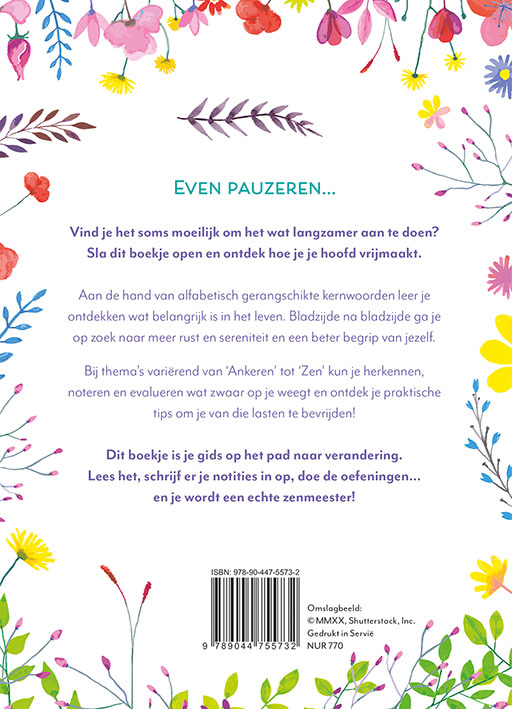 Achterkant van 100% loslaten