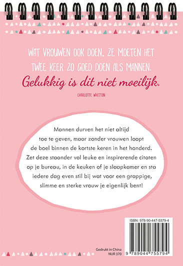 Achterkant van Wees jezelf alle anderen zijn al bezet