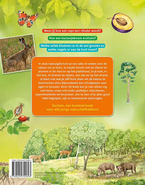 Achterkant van Mijn allereerste natuurboek