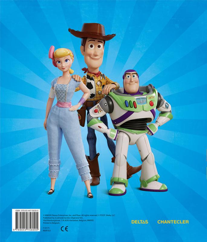 Achterkant van Disney Sticker Parade Toy Story 4