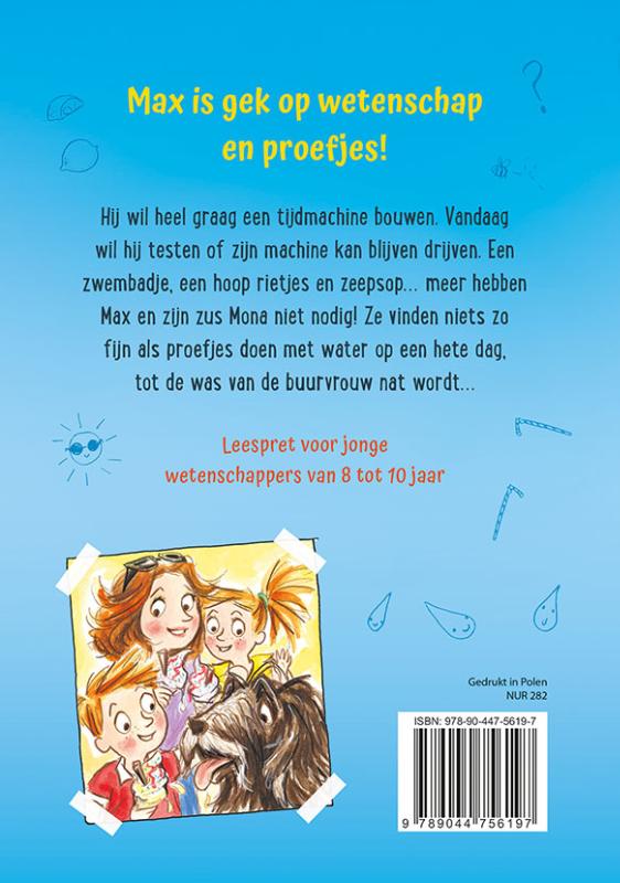 Achterkant van Tijd voor waterpret