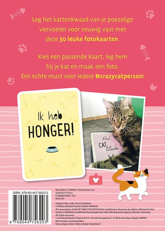Achterkant van Fotokaarten - I love cats