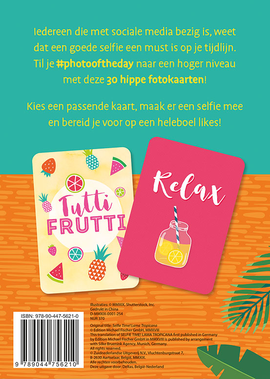 Achterkant van Fotokaarten - Selfie time