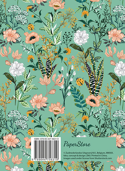 Achterkant van Lists & notes - bloemen