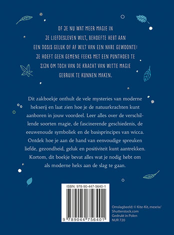 Achterkant van Heksenzakboekje