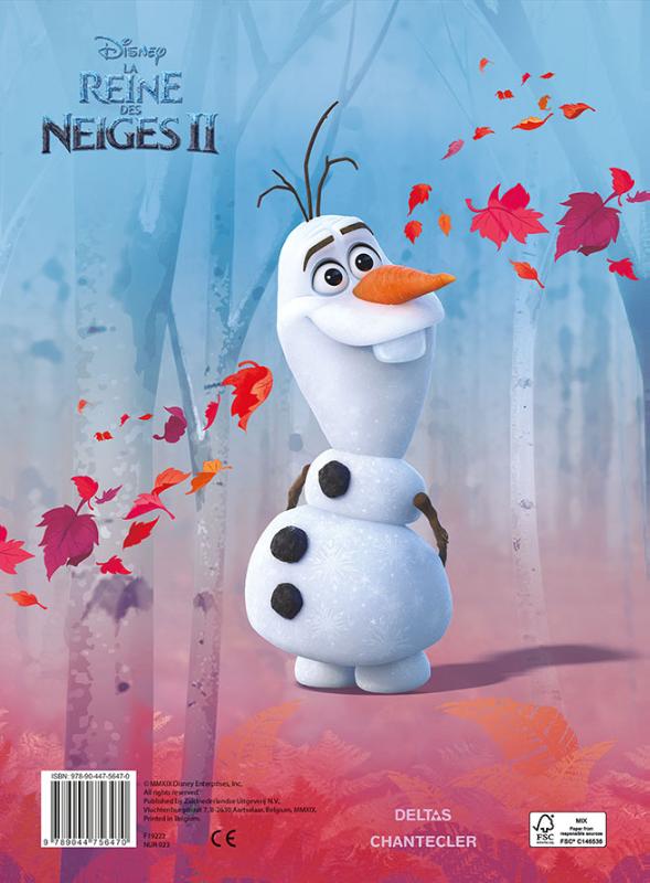Achterkant van Disney Color