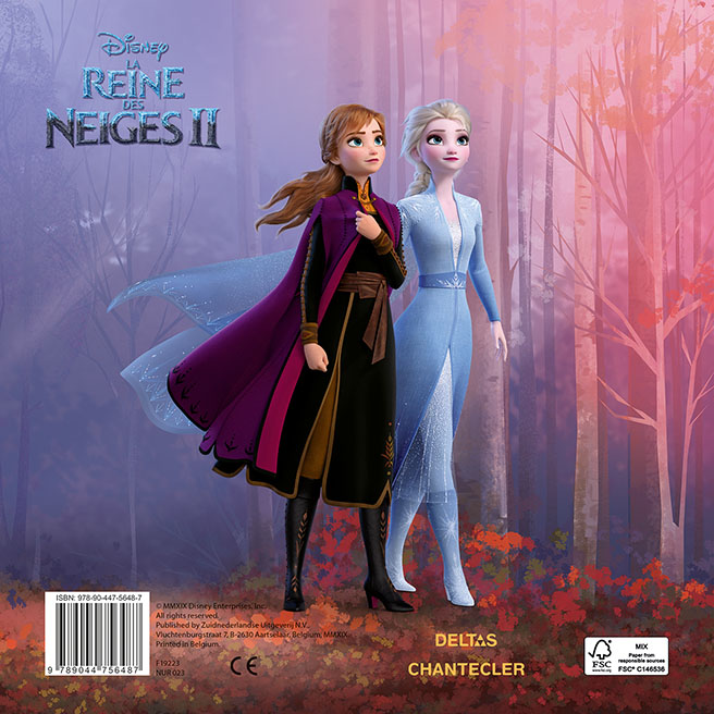 Achterkant van Disney Color Fun