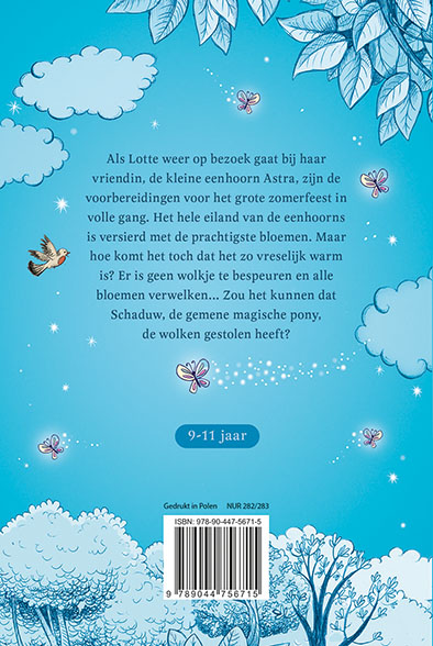 Achterkant van Het Wolkenkasteel