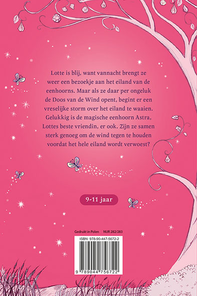 Achterkant van De grote storm