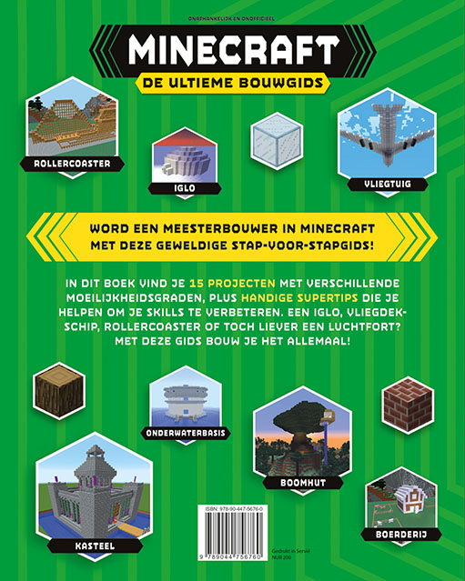 Achterkant van De ultieme bouwgids