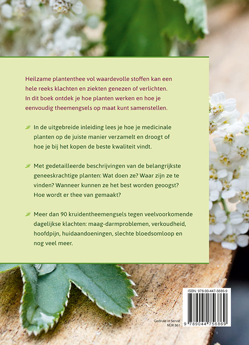 Achterkant van Compleet handboek Heilzame thee van geneeskrachtige kruiden en planten