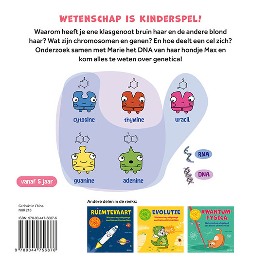 Achterkant van Genetica