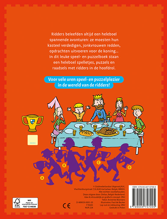 Achterkant van 6-8 jaar