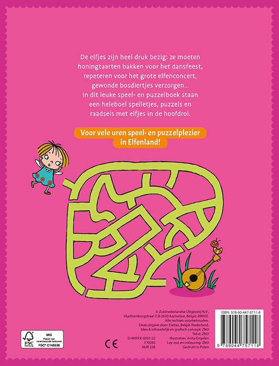 Achterkant van 6-8 jaar