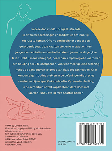 Achterkant van Yoga voor elk moment-Kaartenset