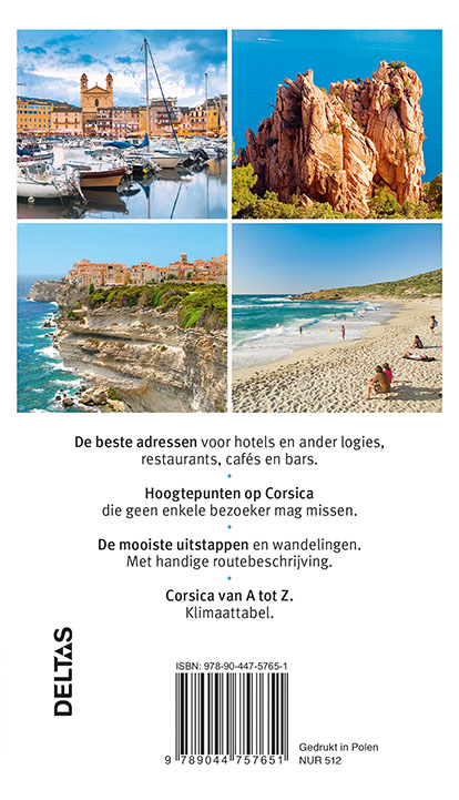 Achterkant van Corsica